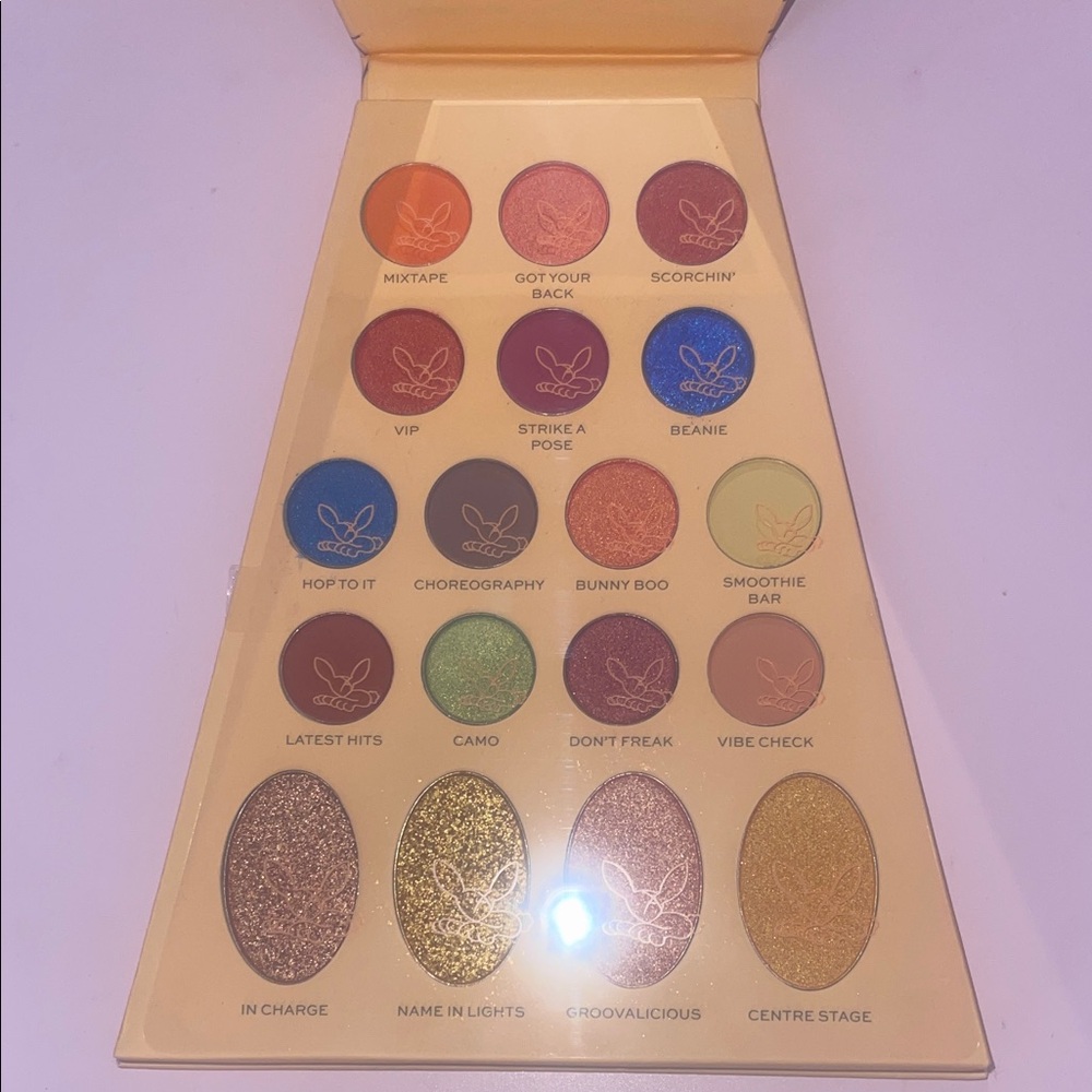 Makeup Revolution Eyeshadow Palette - Red, Orange, Gold, Brown